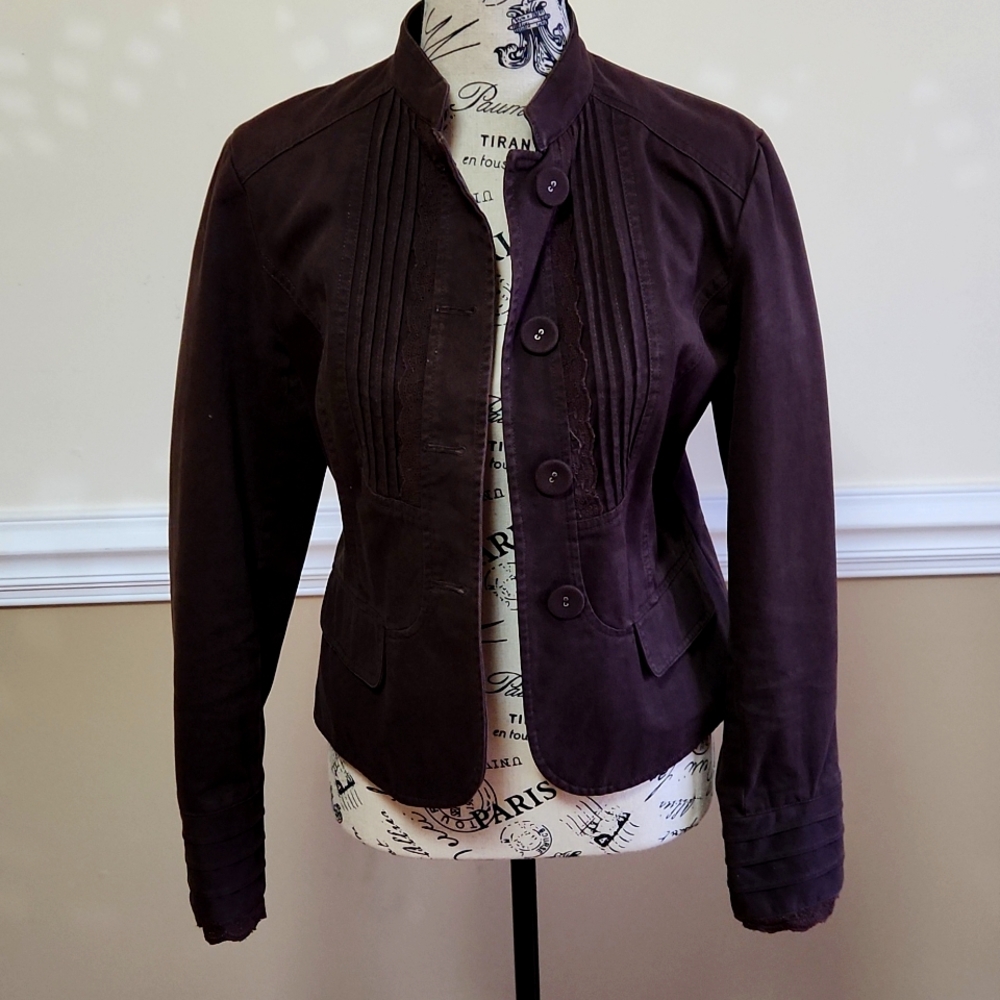 Brown casual jacket